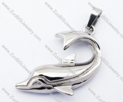 Stainless Steel Sea Hog Pendant-JP330007