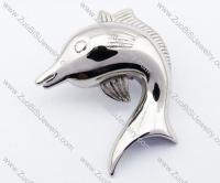 Stainless Steel delphinids Pendant-JP330011