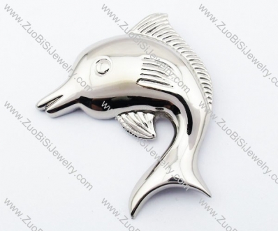 Stainless Steel porpoise Pendant-JP330012
