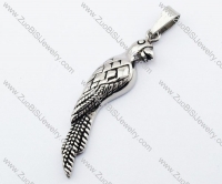 Stainless Steel parrot Pendant-JP330017