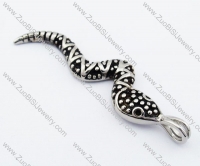 Stainless Steel water snake Pendant-JP330022