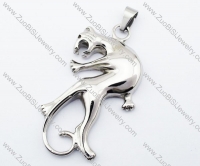 Leopard Pendant in 316L Stainless Steel -JP330024