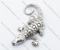 crocodile Pendant in Stainless Steel -JP330025