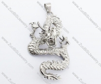China Stainless Steel Dragon Pendant-JP330031
