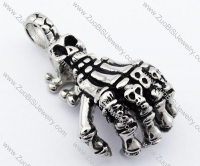 Horrible Stainless Steel knuckle Pendant -JP330054