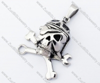 cyclopia Skull Pendant in Stainless Steel -JP330060