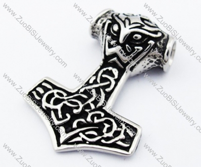 48mm Big Stainless Steel Hammer Pendant-JP330089