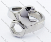 Stainless Steel Spanner Ring -JR330007