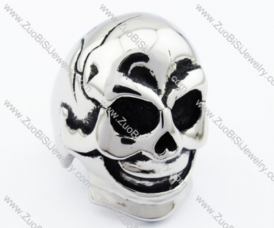 Stainless Steel bareheaded Skull Ring -JR330040