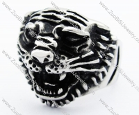 Stainless Steel Tiger Ring -JR330075