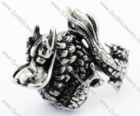 Stainless Steel Dragon Ring -JR330082