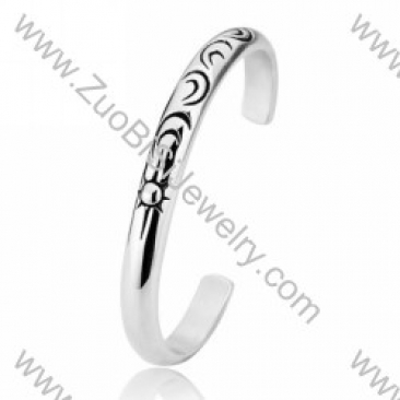 Fancy Ladies' Stainless Steel Bangles - JB350007