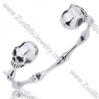 Skull Stainless Steel Bangles - JB350012