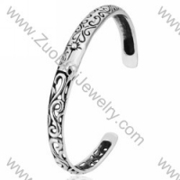 unusual Stainless Steel Bangles - JB350034