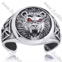 Large Tiger Stainless Steel Bangles - JB350045