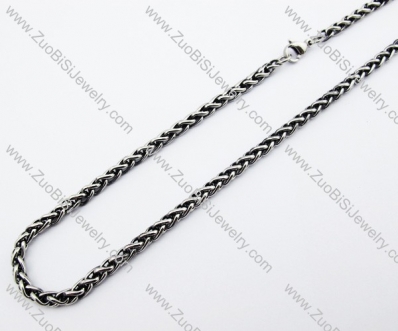 Stainless Steel Necklace - JN370009