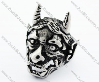 Stainless Steel Dragon King Ring - JR370057