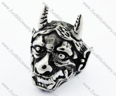 Stainless Steel Dragon King Ring - JR370057