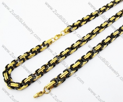 Stainless Steel jewelry set - JS380003