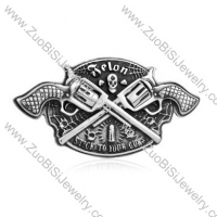 Cowboy Belt Buckle with Cool Two Guns -JZ350002