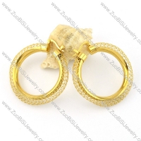 Stainless Steel Earrin -e000455