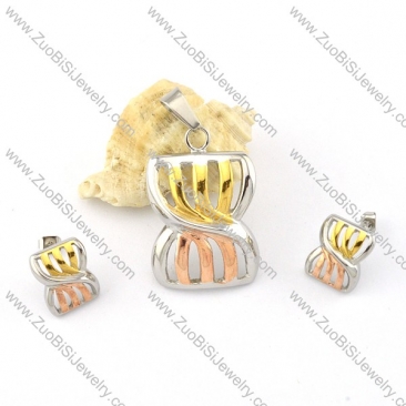 Stainless Steel Jewelry Set -s000389