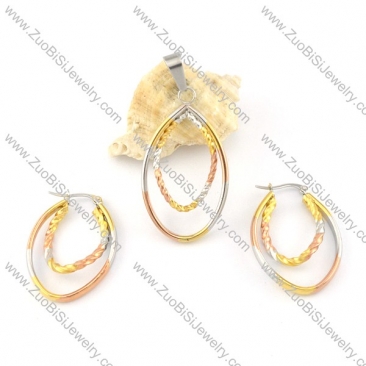 Stainless Steel Jewelry Set -s000430