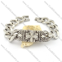 316L Stainless Steel Cross Bracelet -b000732