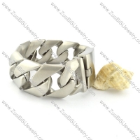 Matt Heavy Stainless Steel Bracelet -b000840