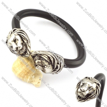 Stainless Steel Lion Bracelet -b000874