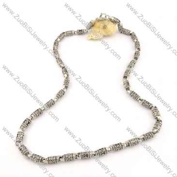 Punk Stainless Steel Biker Necklace -n000208