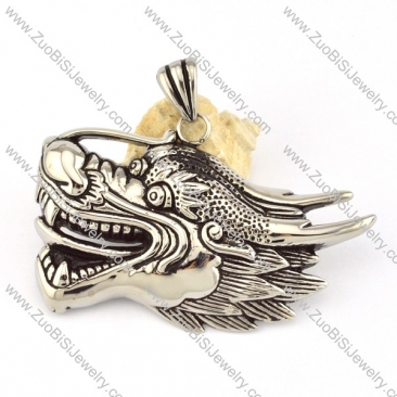 Stainless Steel dragon Pendant -p000603