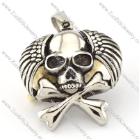 Stainless Steel Skull Pendant -p000622