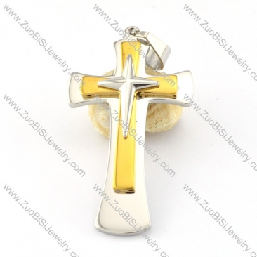 Stainless Steel Cross Pendant -p000673