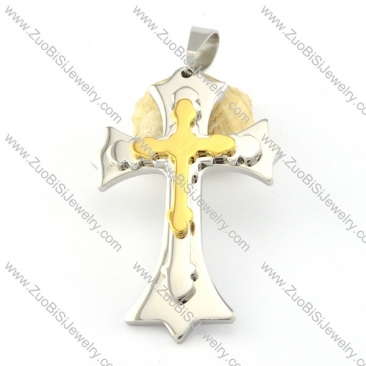 Stainless Steel Cross Pendant -p000675