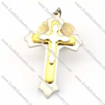 Stainless Steel Cross Pendant -p000676