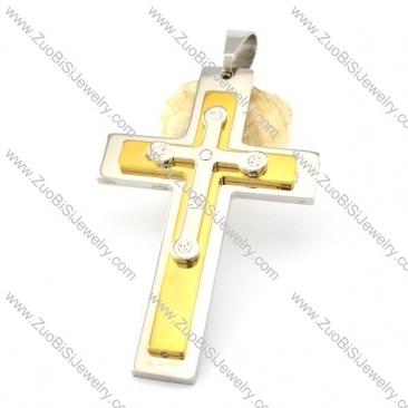 Stainless Steel Cross Pendant -p000678