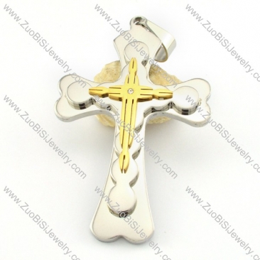 Stainless Steel Cross Pendant -p000682