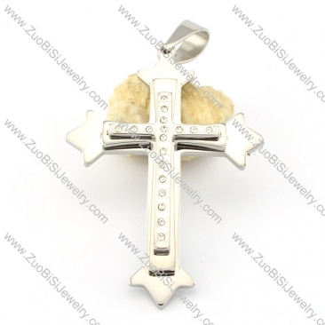 Stainless Steel Cross Pendant -p000685