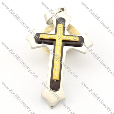 Stainless Steel Cross Pendant -p000686