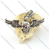 Stainless Steel Skull Pendant -p000743