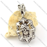 Stainless Steel Skull Pendant -p000754