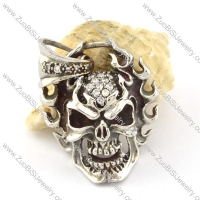 Stainless Steel Skull Pendant -p000756