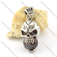 Stainless Steel Skull Pendant -p000771