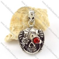 Stainless Steel Skull Pendant -p000779