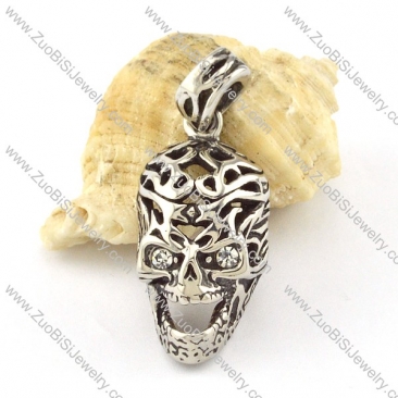 Stainless Steel Skull Pendant -p000781