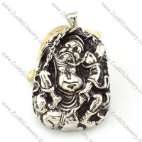 Stainless Steel Buddha Pendant -p000837