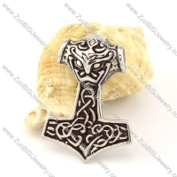 Stainless Steel Hammer of Thor Pendant -p000847