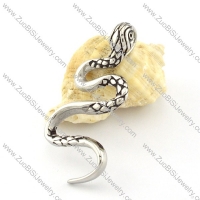 Stainless Steel water snake Pendant -p000858