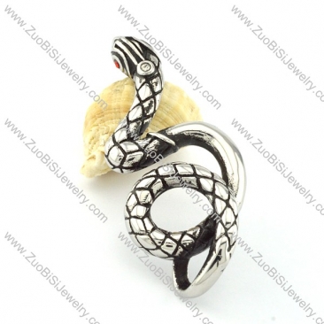 Stainless Steel Snake Pendant -p000861